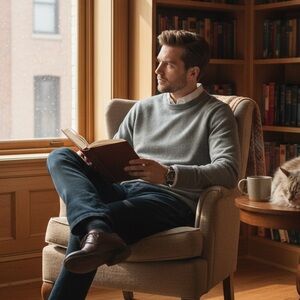 NWOT Octobre gray sweater crewneck large size